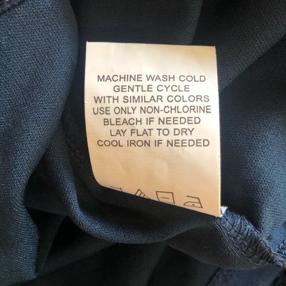NWT Isaac Mizrahi Navy Dress Fully lined Size Large - Picture 6 of 7